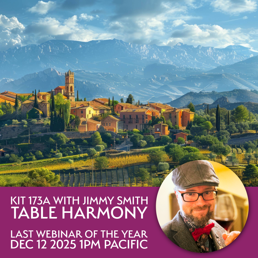 WSET Wine Expert Jimmy Smith: Table Harmony