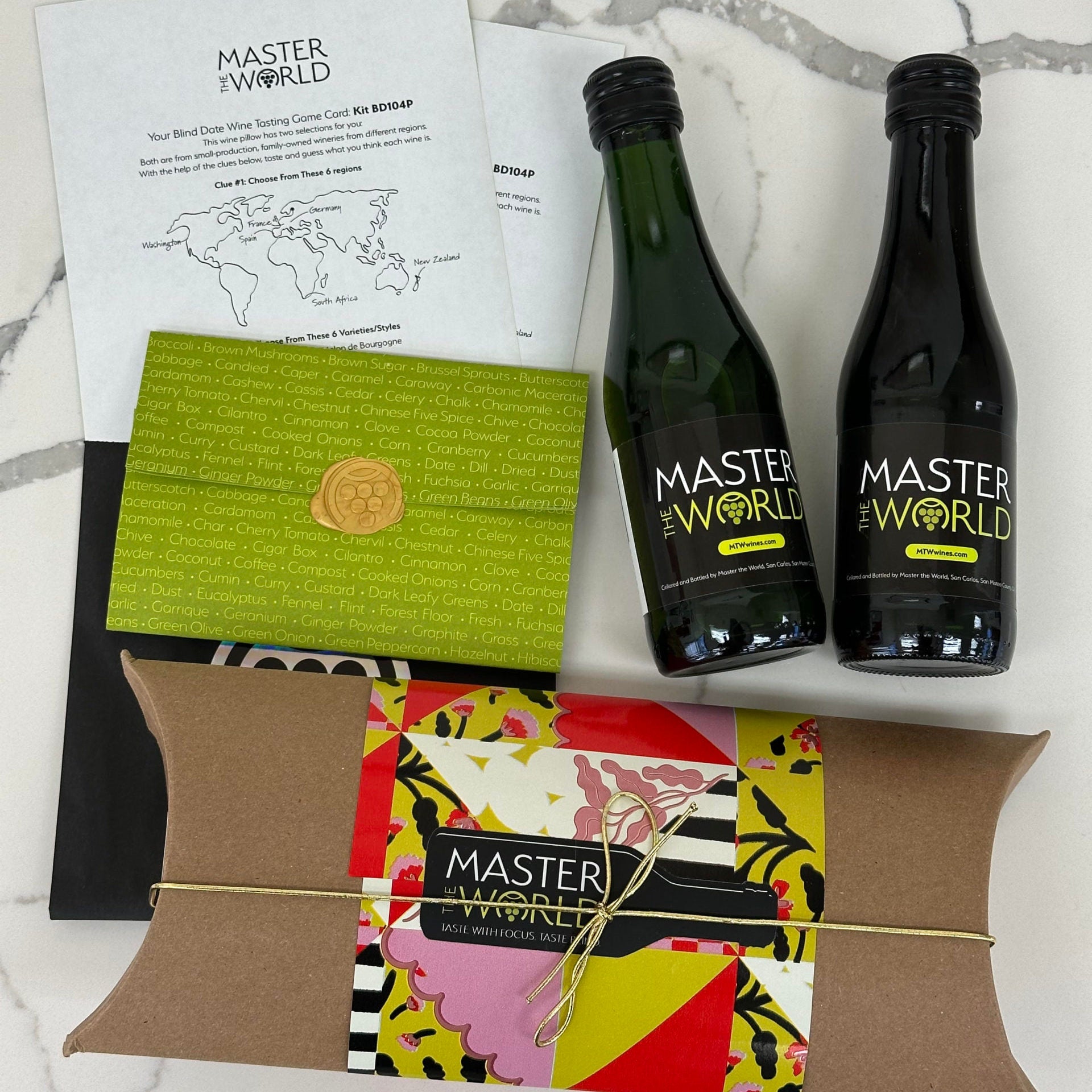 Blind Date: 2 - Wine Pillow Sampler - Master The World Wines