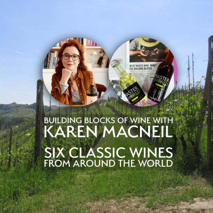 Building Blocks with Karen MacNeil: Six Wines - Master The World Wines