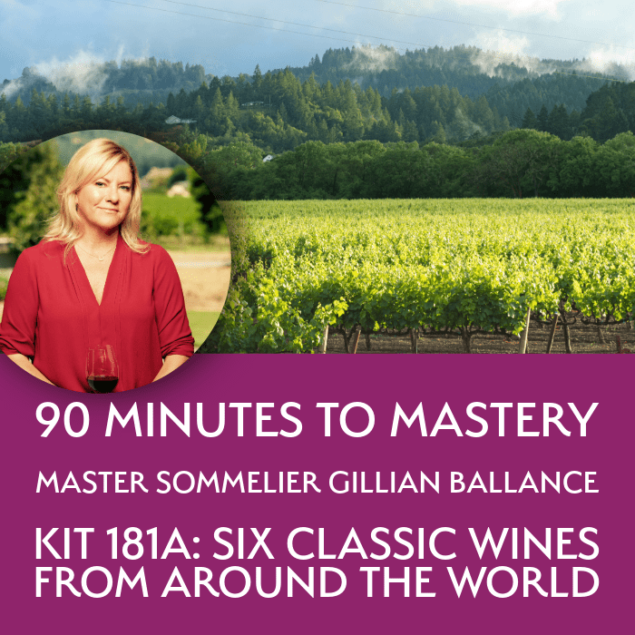 Master Sommelier Gillian Ballance: 90 Minutes to Mastery - Master The World Wines