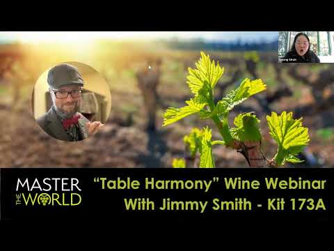 WSET Wine Expert Jimmy Smith: Table Harmony